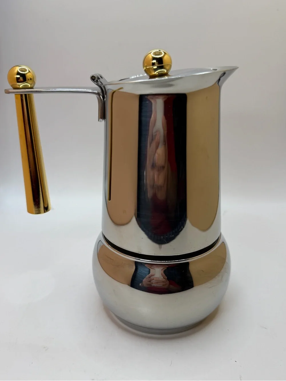 Italian Espresso Maker Kitty Oro Design GB Guido Bergna